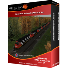 Canadian National GP40-2Lw Set