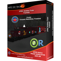 CPKC Holiday Train Trainset